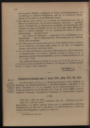 Verordnungsblatt für die Kaiserlich-Königliche Landwehr 19110408 Seite: 20