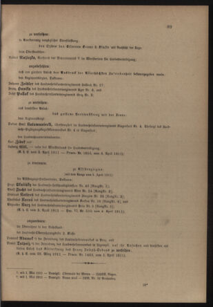 Verordnungsblatt für die Kaiserlich-Königliche Landwehr 19110408 Seite: 7