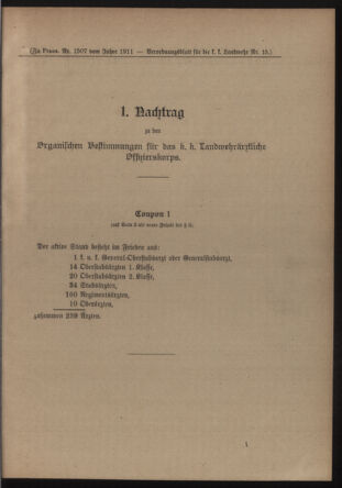 Verordnungsblatt für die Kaiserlich-Königliche Landwehr 19110422 Seite: 11