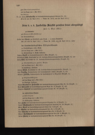 Verordnungsblatt für die Kaiserlich-Königliche Landwehr 19110427 Seite: 24