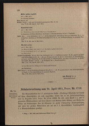 Verordnungsblatt für die Kaiserlich-Königliche Landwehr 19110427 Seite: 6