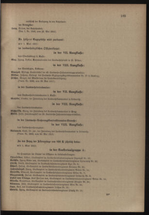 Verordnungsblatt für die Kaiserlich-Königliche Landwehr 19110529 Seite: 3