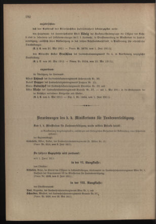 Verordnungsblatt für die Kaiserlich-Königliche Landwehr 19110608 Seite: 2