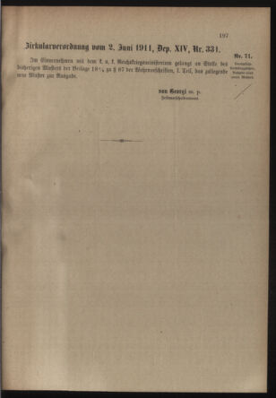 Verordnungsblatt für die Kaiserlich-Königliche Landwehr 19110608 Seite: 7