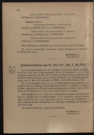 Verordnungsblatt für die Kaiserlich-Königliche Landwehr 19110628 Seite: 6