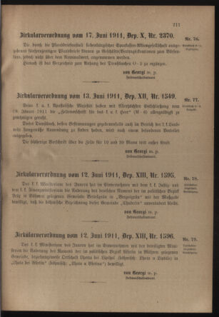 Verordnungsblatt für die Kaiserlich-Königliche Landwehr 19110628 Seite: 7