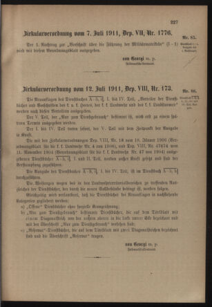 Verordnungsblatt für die Kaiserlich-Königliche Landwehr 19110718 Seite: 7