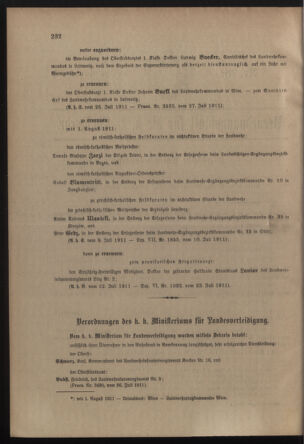 Verordnungsblatt für die Kaiserlich-Königliche Landwehr 19110728 Seite: 2