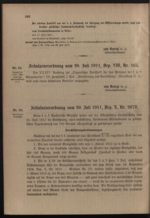 Verordnungsblatt für die Kaiserlich-Königliche Landwehr 19110728 Seite: 6