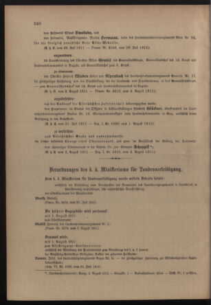 Verordnungsblatt für die Kaiserlich-Königliche Landwehr 19110809 Seite: 2