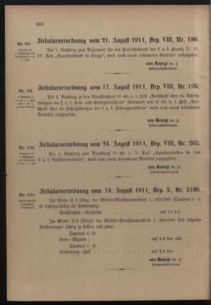 Verordnungsblatt für die Kaiserlich-Königliche Landwehr 19110828 Seite: 4