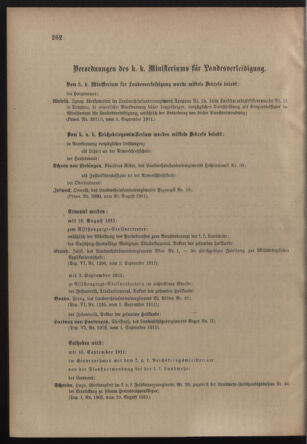 Verordnungsblatt für die Kaiserlich-Königliche Landwehr 19110907 Seite: 2