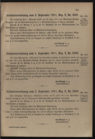 Verordnungsblatt für die Kaiserlich-Königliche Landwehr 19110907 Seite: 5