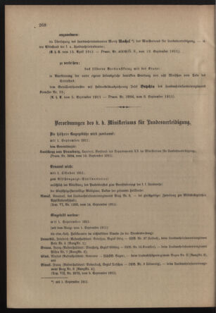 Verordnungsblatt für die Kaiserlich-Königliche Landwehr 19110918 Seite: 2