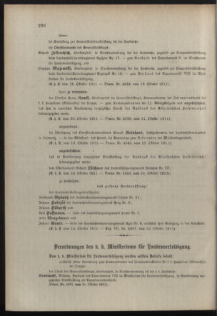 Verordnungsblatt für die Kaiserlich-Königliche Landwehr 19111021 Seite: 2