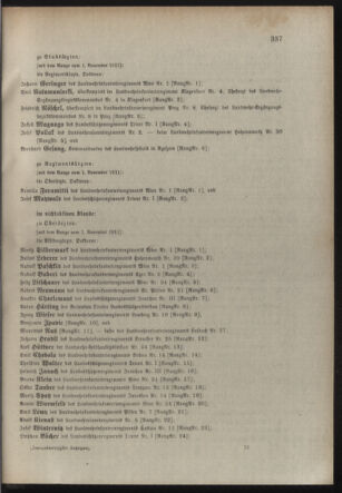 Verordnungsblatt für die Kaiserlich-Königliche Landwehr 19111031 Seite: 23