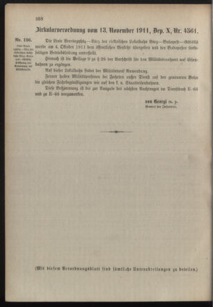 Verordnungsblatt für die Kaiserlich-Königliche Landwehr 19111118 Seite: 6