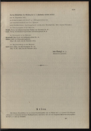 Verordnungsblatt für die Kaiserlich-Königliche Landwehr 19111123 Seite: 51