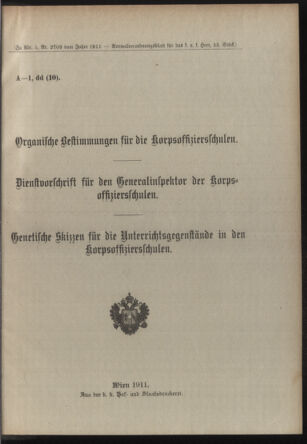 Verordnungsblatt für die Kaiserlich-Königliche Landwehr 19111220 Seite: 5