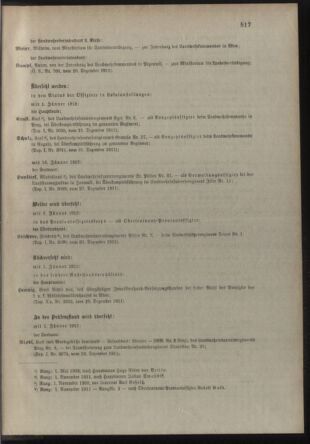 Verordnungsblatt für die Kaiserlich-Königliche Landwehr 19111230 Seite: 5