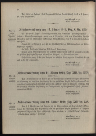 Verordnungsblatt für die Kaiserlich-Königliche Landwehr 19120129 Seite: 6