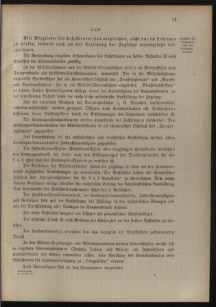 Verordnungsblatt für die Kaiserlich-Königliche Landwehr 19120227 Seite: 19