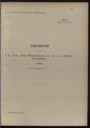 Verordnungsblatt für die Kaiserlich-Königliche Landwehr 19120227 Seite: 33