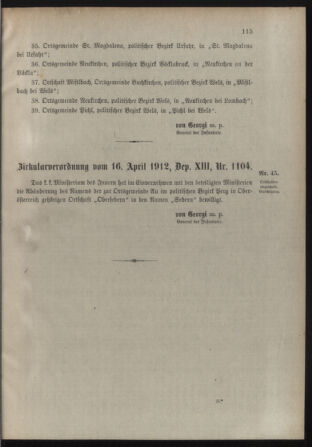 Verordnungsblatt für die Kaiserlich-Königliche Landwehr 19120423 Seite: 11