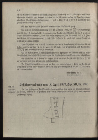 Verordnungsblatt für die Kaiserlich-Königliche Landwehr 19120423 Seite: 8