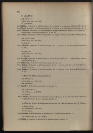 Verordnungsblatt für die Kaiserlich-Königliche Landwehr 19120501 Seite: 20