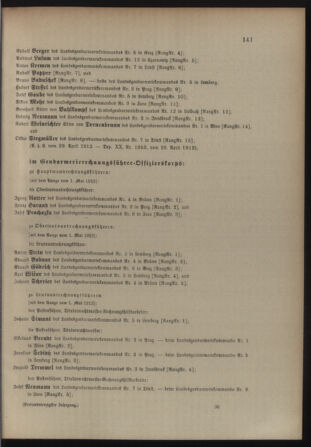 Verordnungsblatt für die Kaiserlich-Königliche Landwehr 19120501 Seite: 27