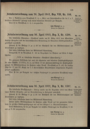 Verordnungsblatt für die Kaiserlich-Königliche Landwehr 19120501 Seite: 7