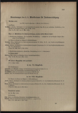 Verordnungsblatt für die Kaiserlich-Königliche Landwehr 19120518 Seite: 3