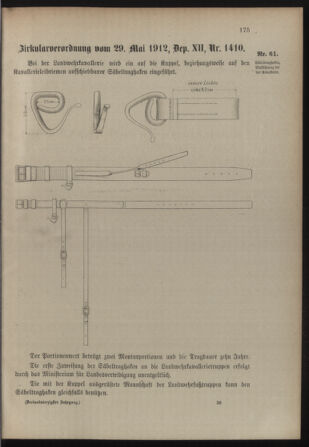 Verordnungsblatt für die Kaiserlich-Königliche Landwehr 19120608 Seite: 5