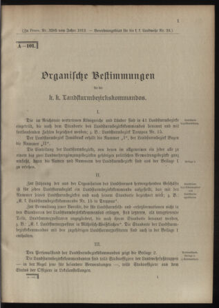 Verordnungsblatt für die Kaiserlich-Königliche Landwehr 19120702 Seite: 17