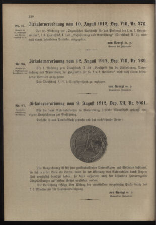 Verordnungsblatt für die Kaiserlich-Königliche Landwehr 19120818 Seite: 10