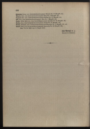 Verordnungsblatt für die Kaiserlich-Königliche Landwehr 19120818 Seite: 4