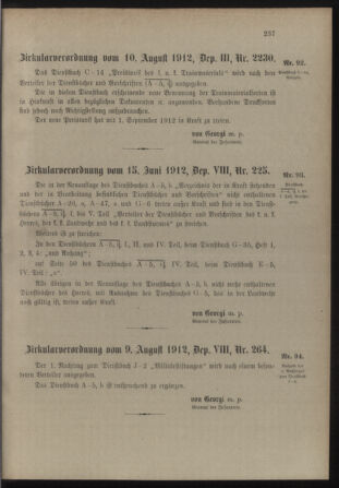 Verordnungsblatt für die Kaiserlich-Königliche Landwehr 19120818 Seite: 9