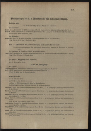 Verordnungsblatt für die Kaiserlich-Königliche Landwehr 19120918 Seite: 3