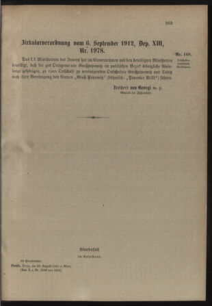 Verordnungsblatt für die Kaiserlich-Königliche Landwehr 19120918 Seite: 7