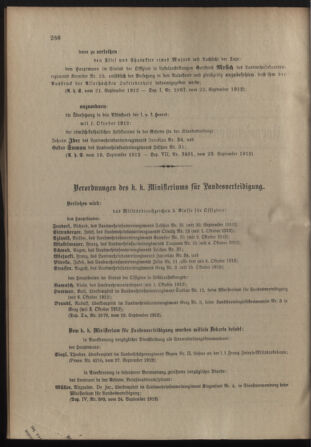 Verordnungsblatt für die Kaiserlich-Königliche Landwehr 19120928 Seite: 2