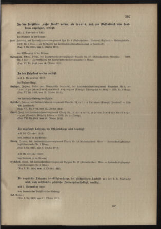 Verordnungsblatt für die Kaiserlich-Königliche Landwehr 19121018 Seite: 11