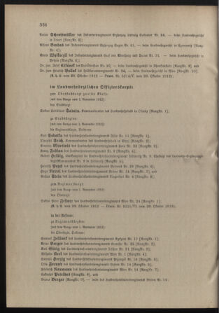 Verordnungsblatt für die Kaiserlich-Königliche Landwehr 19121031 Seite: 24