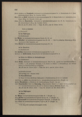 Verordnungsblatt für die Kaiserlich-Königliche Landwehr 19121031 Seite: 8