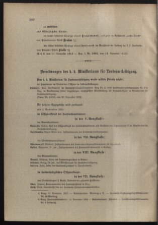 Verordnungsblatt für die Kaiserlich-Königliche Landwehr 19121123 Seite: 2