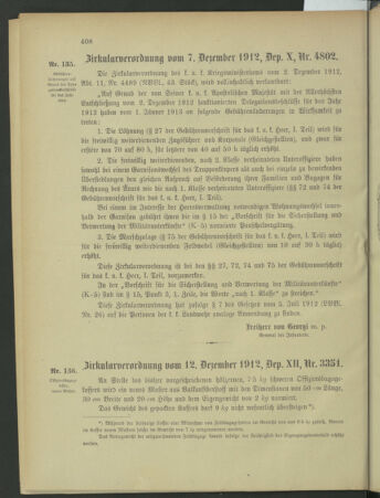 Verordnungsblatt für die Kaiserlich-Königliche Landwehr 19121214 Seite: 14