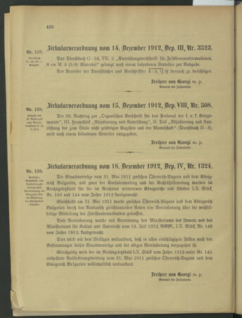 Verordnungsblatt für die Kaiserlich-Königliche Landwehr 19121221 Seite: 10