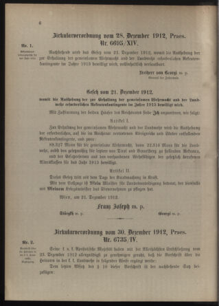 Verordnungsblatt für die Kaiserlich-Königliche Landwehr 19130104 Seite: 6