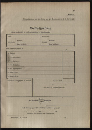 Verordnungsblatt für die Kaiserlich-Königliche Landwehr 19130111 Seite: 19