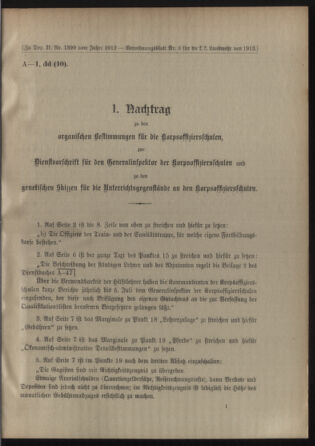 Verordnungsblatt für die Kaiserlich-Königliche Landwehr 19130118 Seite: 9